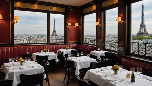 Madame brasserie : un restaurant avec vue à paris inoubliable