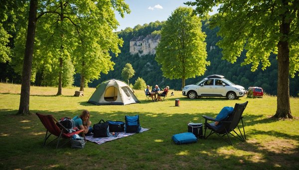 Top spots de camping en dordogne pour explorer la région