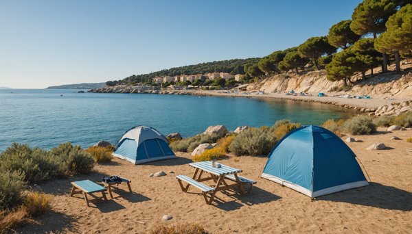 Sejour en camping a bandol en bord de mer